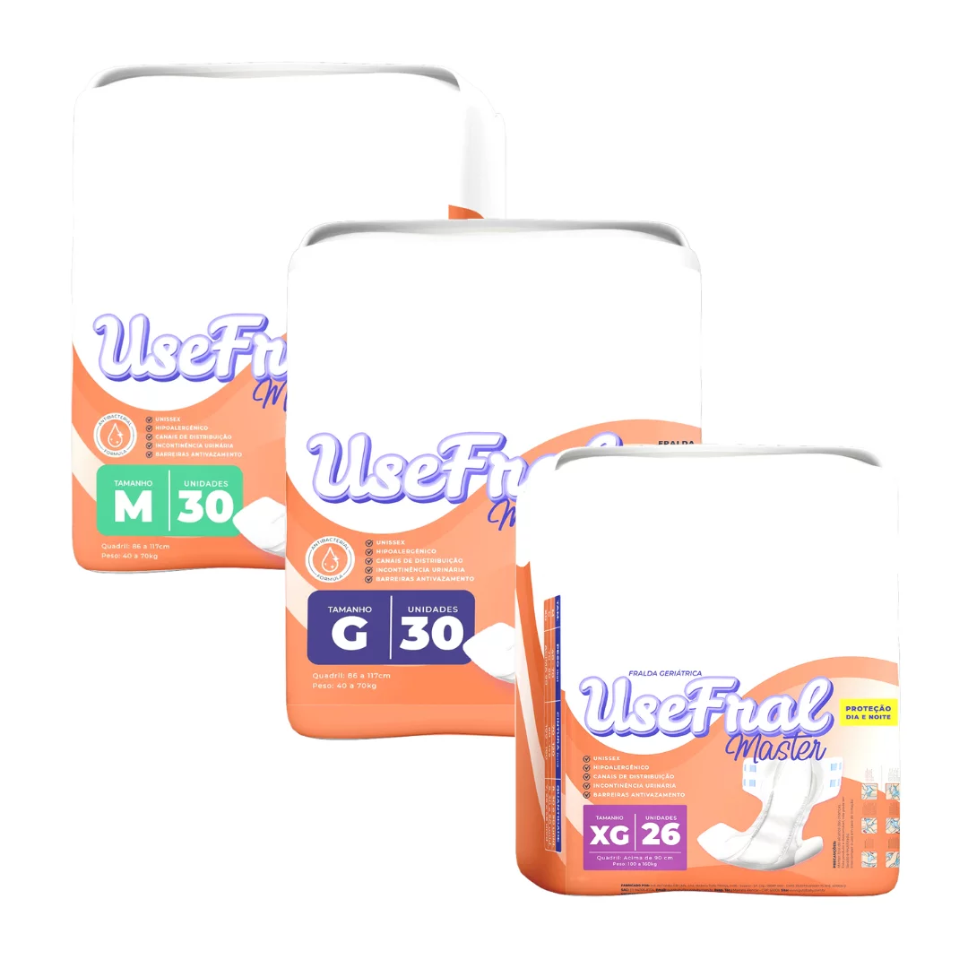 Fralda Geriatrica Pacote Hiper