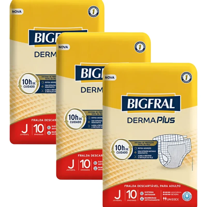 Fralda Bigfral Juvenil 20 A 33 Kg