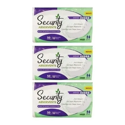 Kit Absorvente Geriátrico Incontinência Com 150 Unidades