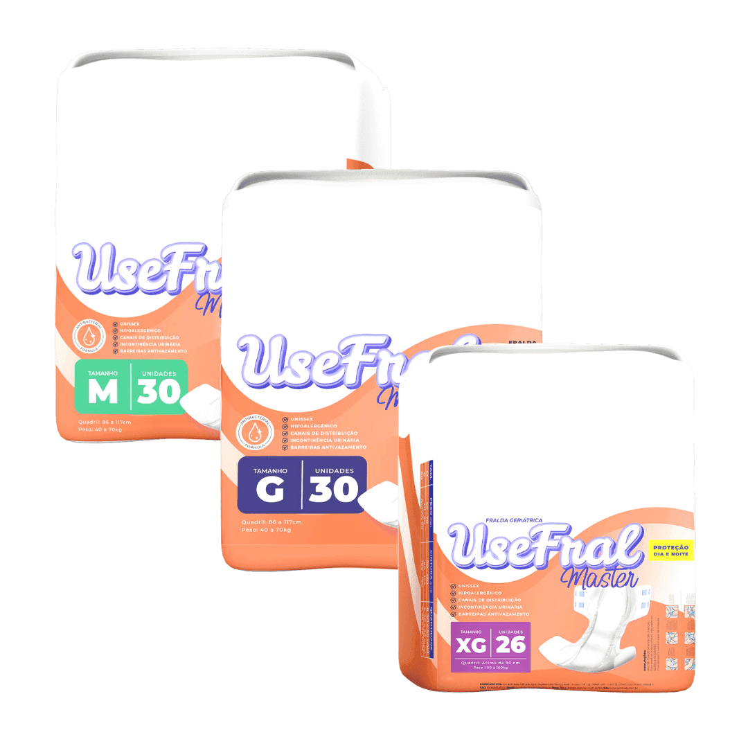 Fralda Geriatrica Pacote Hiper