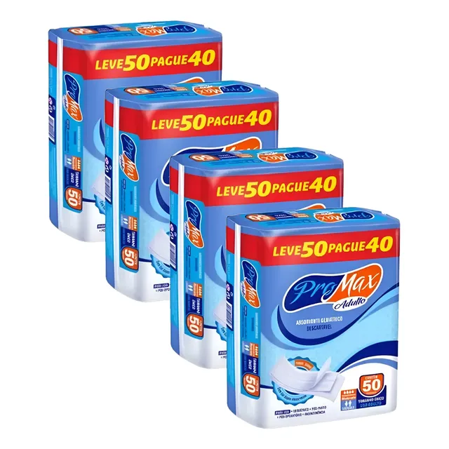 Absorvente Para Incontinencia Urinaria  Com 200 Unidades