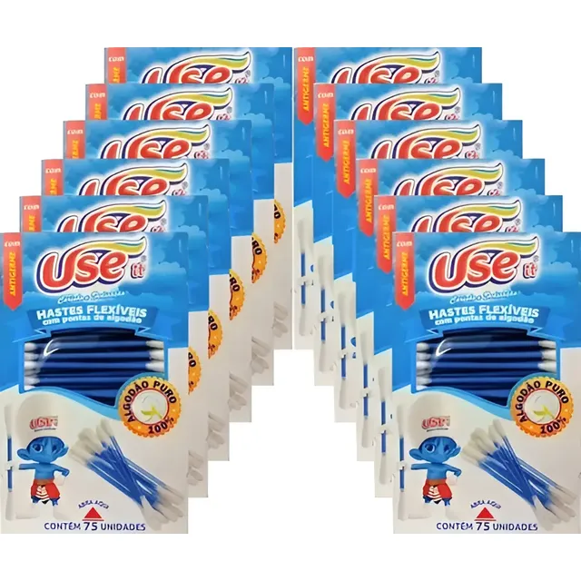 Kit Com 30 Caixas De Cotonete Oferta No Atacado