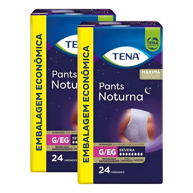 Kit Fraldas Tena Pants Noturna G/EG
