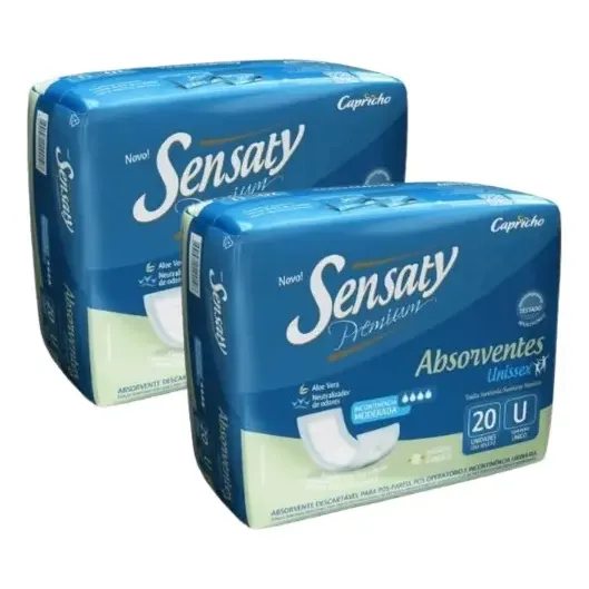 Absorvente C Fita Adesiva 40uni