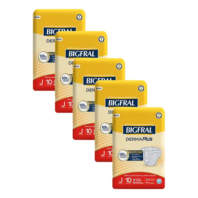 Fralda Bigfral Juvenil 20 A 33 Kg Juvenil