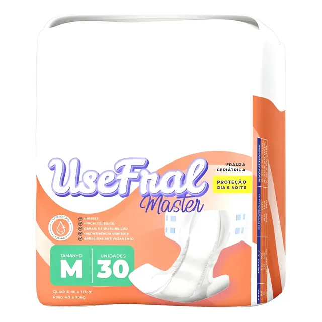 Fralda Geriatrica Pacote Hiper