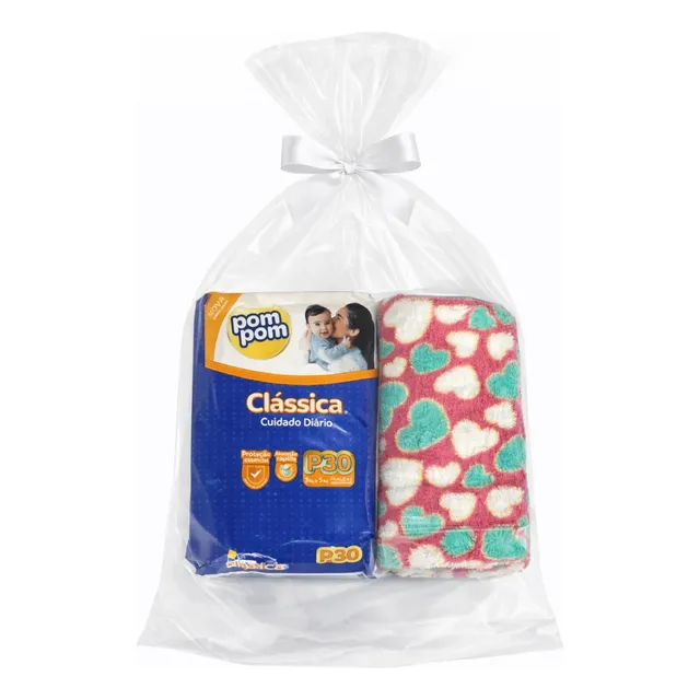 Kit Chá De Bebê Fraldas E Mimo