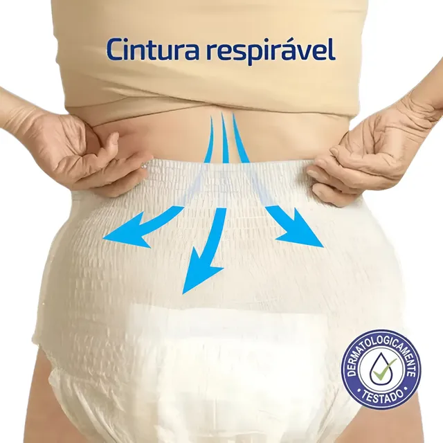 Fralda Geriatrica Calcinha Kit 64 Unidades