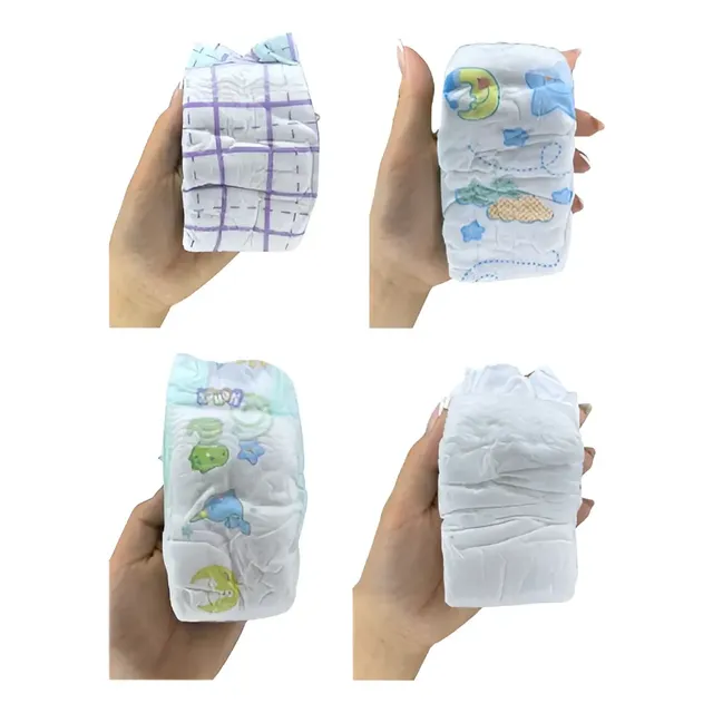 Fralda Noturna Bebê Prematuro Ate 3,5 Kl Kit 120 Fraldas Recém-nascido (rn) Sem Gênero