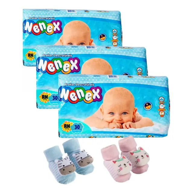 Kit Fralda RN Atacado: Conforto e Economia para Seu Bebê