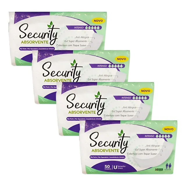 Kit Absorvente Para Incontinencia Urinaria  Com 200 Unidades