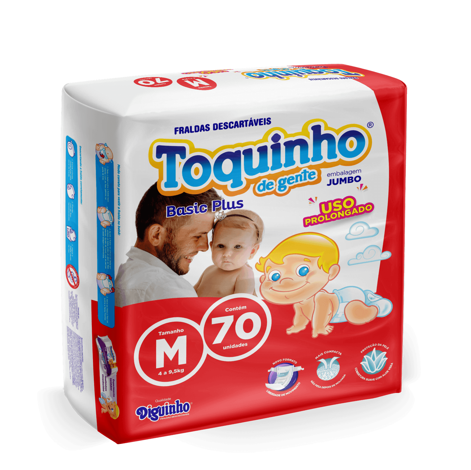 Fraldas Diguinho Toquinho M Atacado: Conforto e Economia