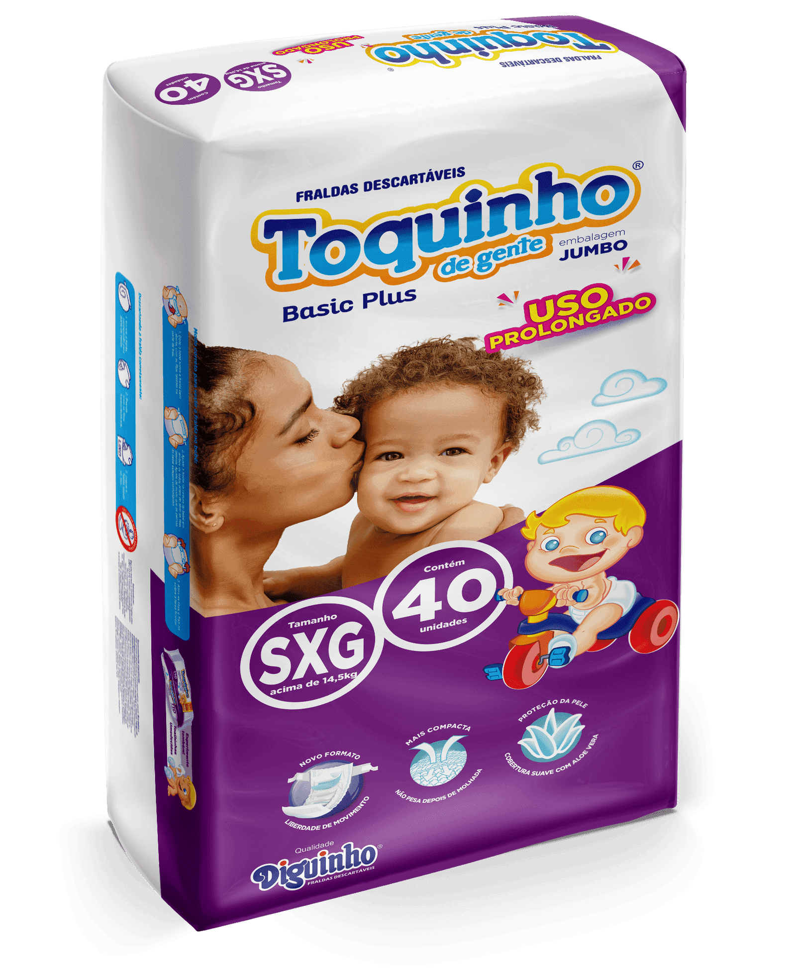 Fraldas Diguinho XXG Atacado: Conforto e Economia Garantida
